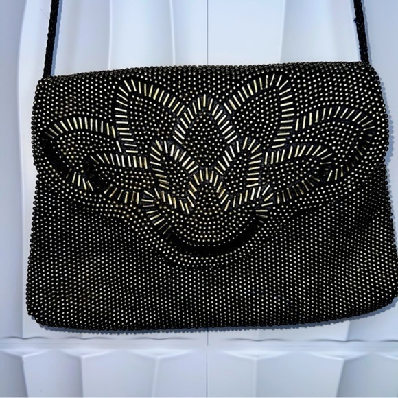 Afterthought Beaded Crossbody Evening Bag - Picture 1 of 5